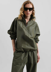 Majvik Windbreaker Anorak - Olive