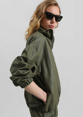 Majvik Windbreaker Anorak - Olive