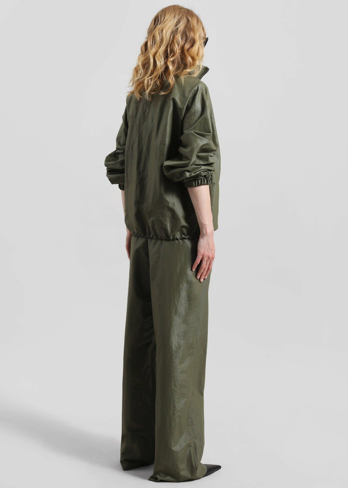Majvik Windbreaker Anorak - Olive