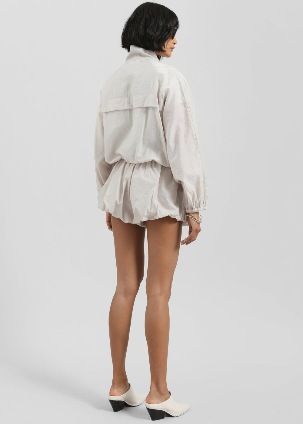 Vaila Sheer Jacket - Stone