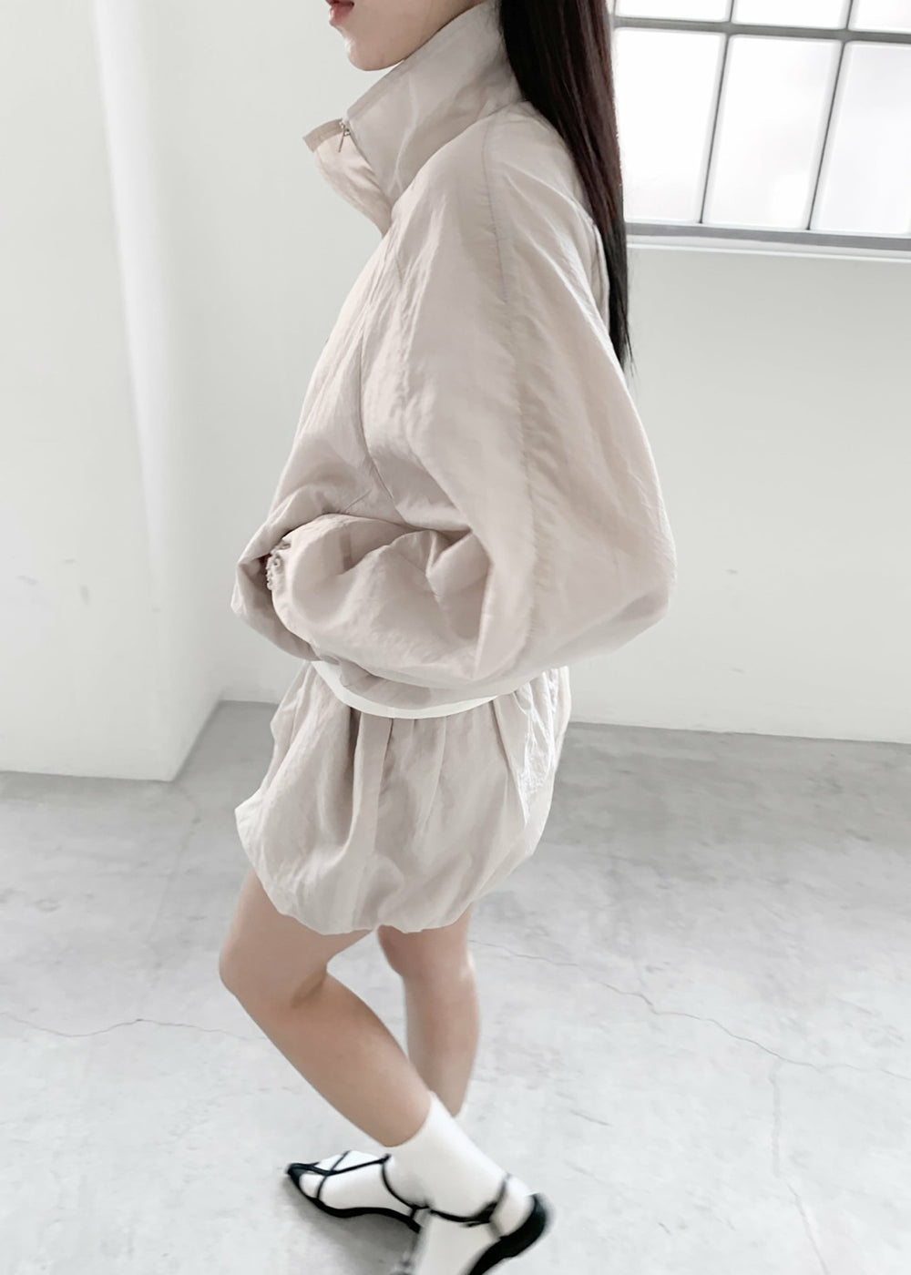 Vaila Sheer Jacket - Stone