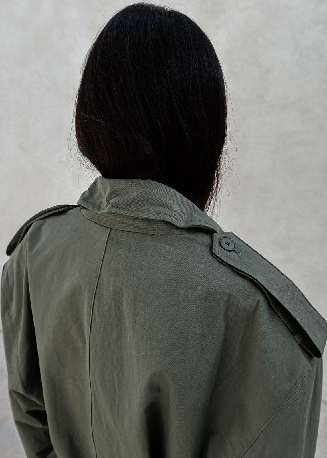 Hedley Wired Short Trench - Olive