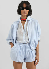 Vaila Sheer Jacket - Sky Blue