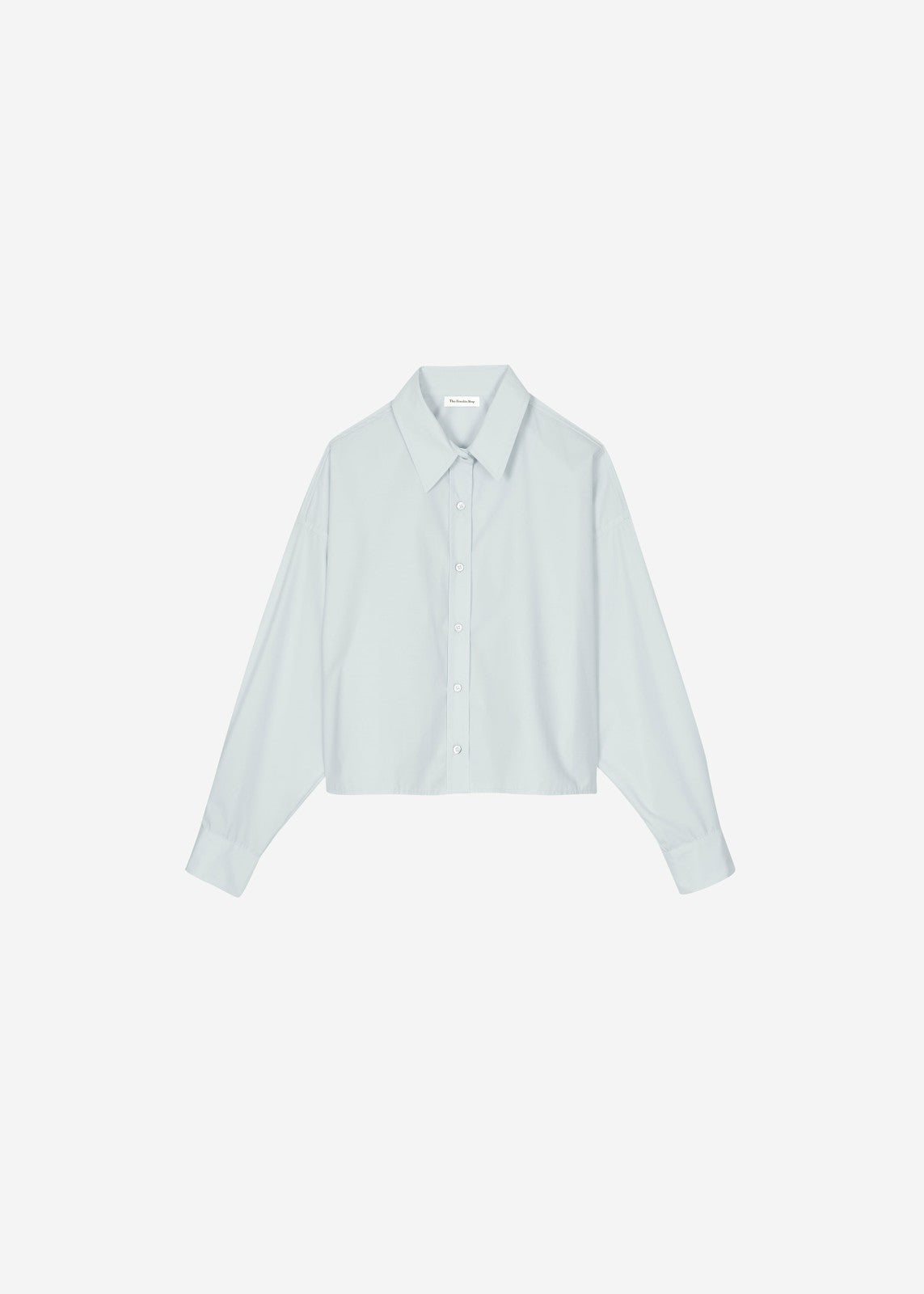Kersey Boxy Shirt - Light Grey