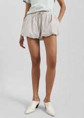 Vaila Balloon Shorts - Stone