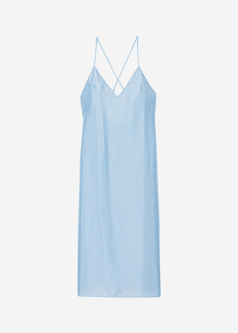 Vence Slip Dress - Dusty Blue