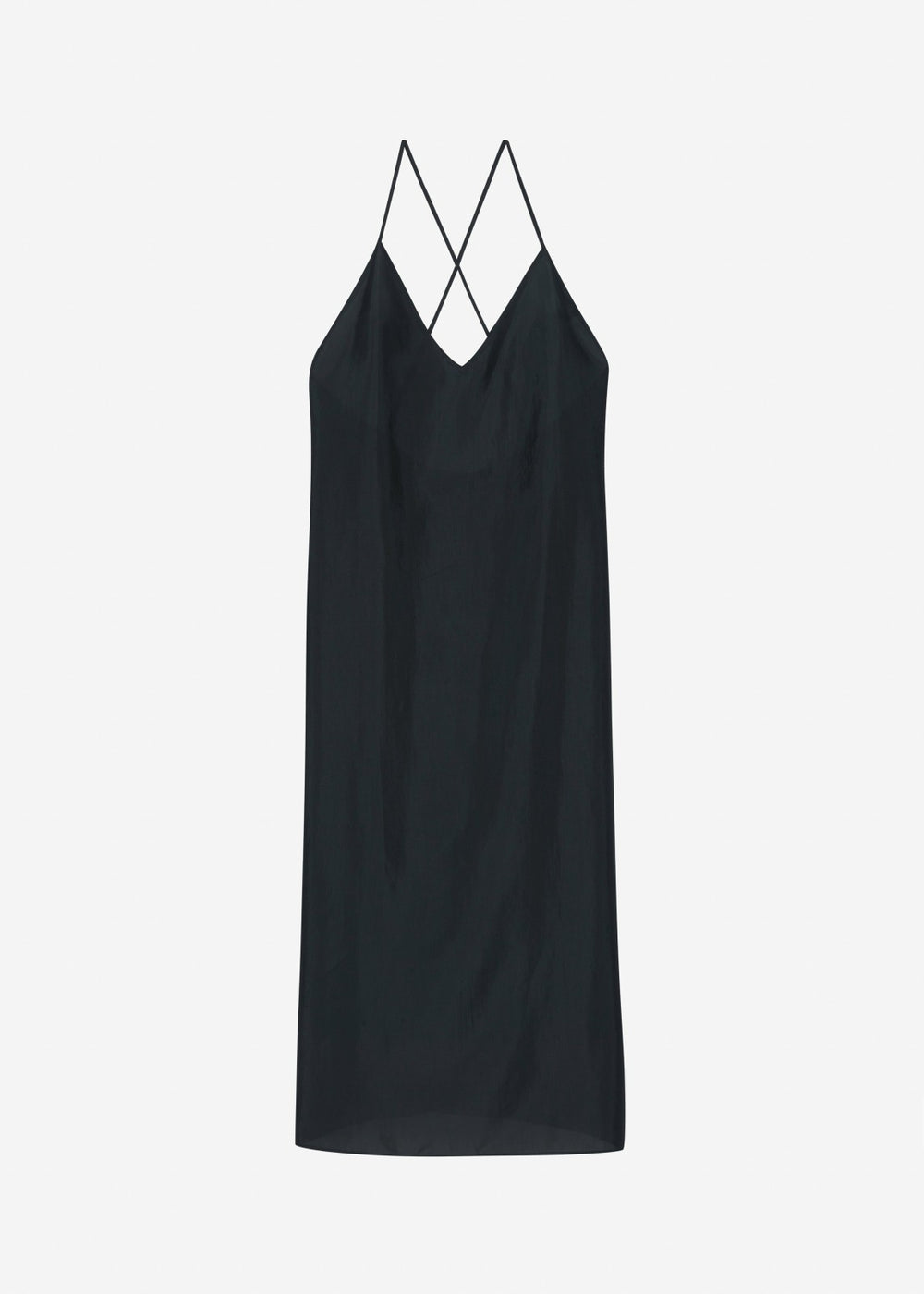Vence Slip Dress - Black