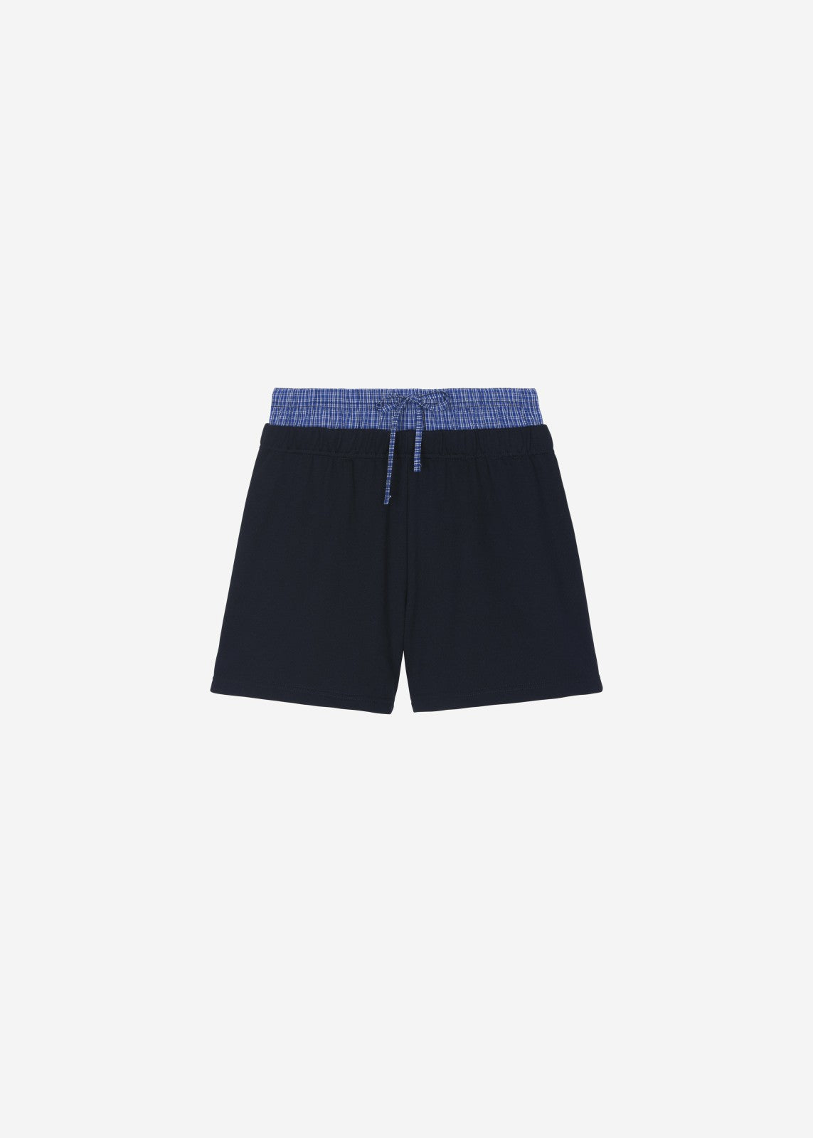 Cressy Double Waistband Shorts - Navy