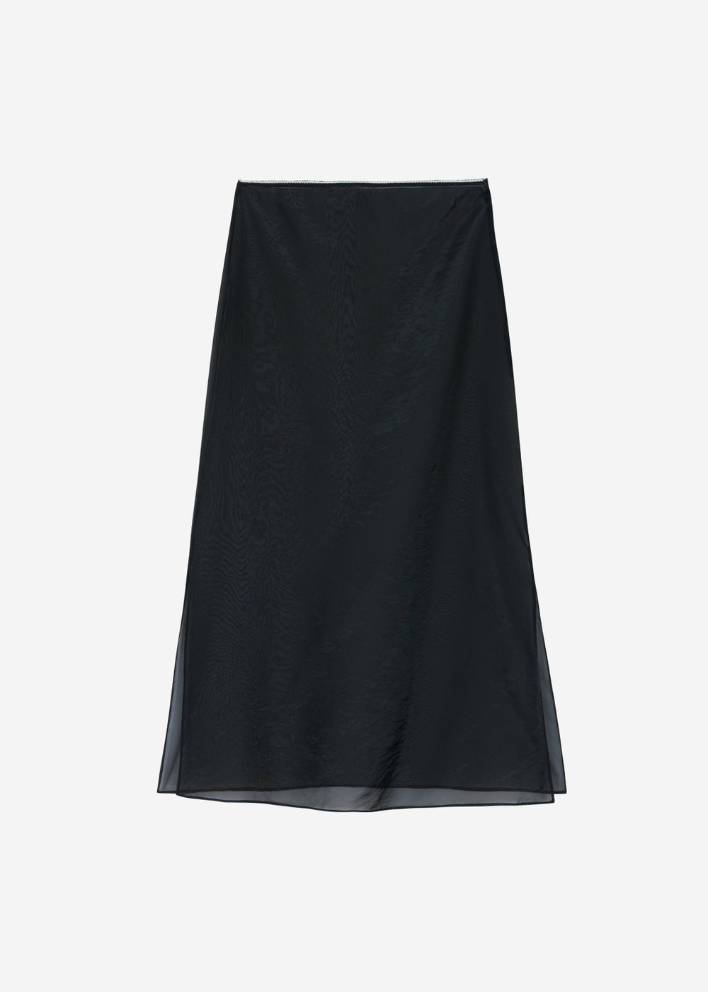 Girone Sheer Skirt - Black