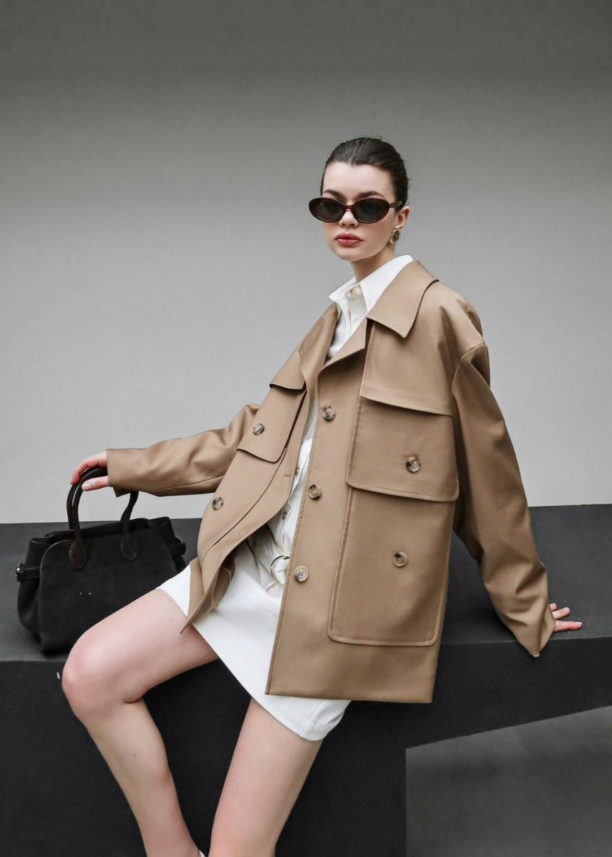 Duloe Field Jacket - Camel