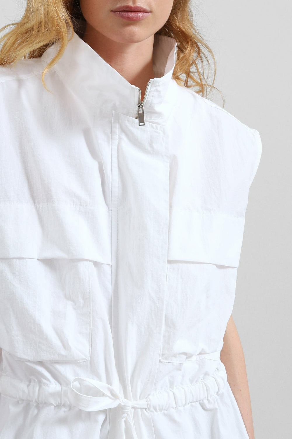 Rowley Utility Vest - White