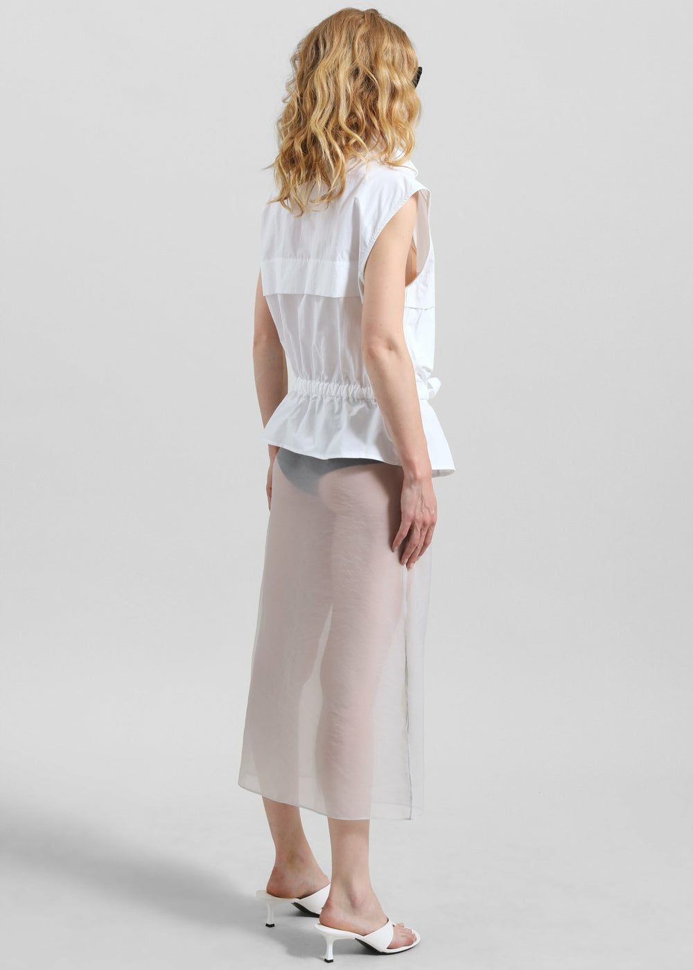 Rowley Utility Vest - White