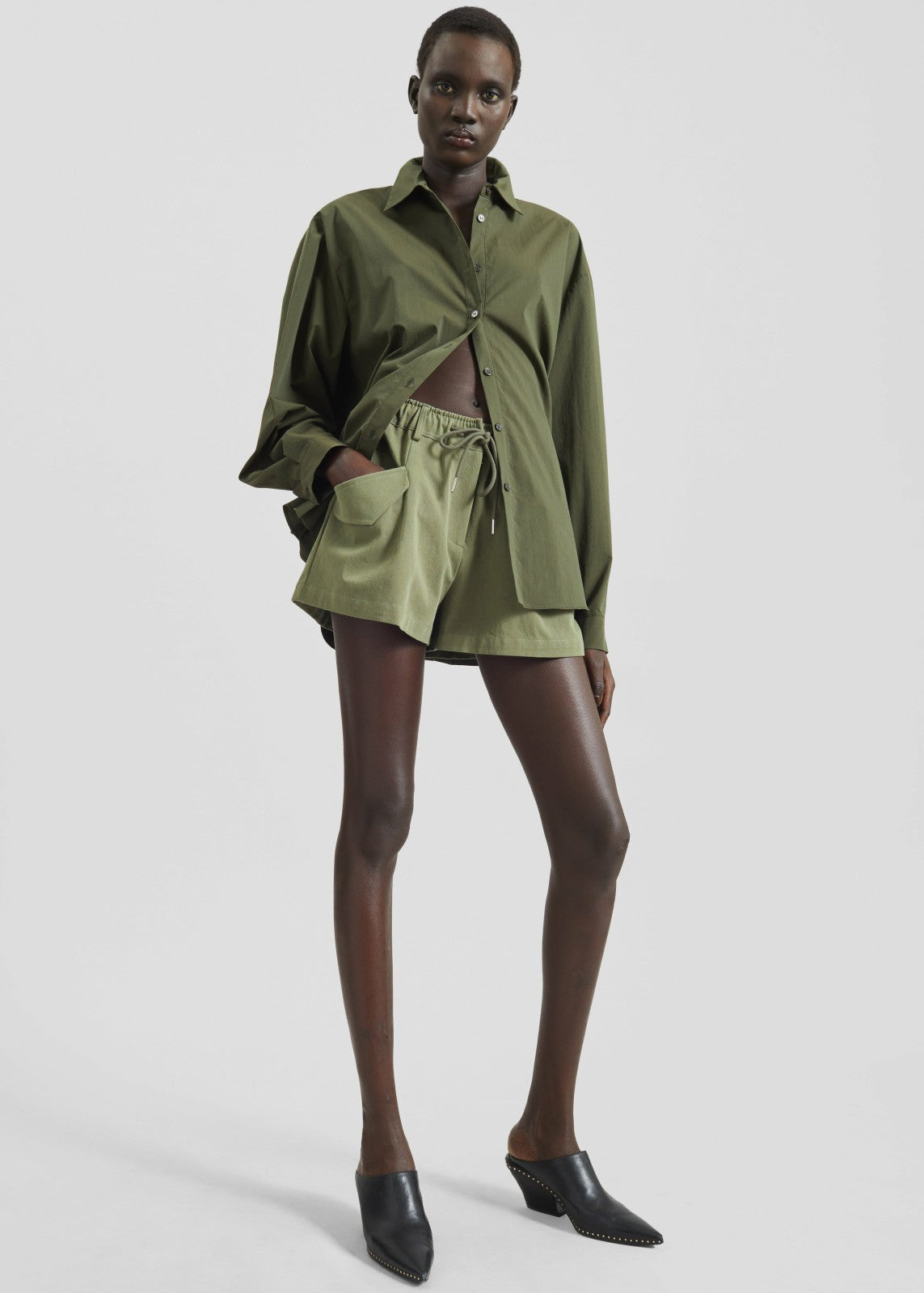 Orrin Cargo Shorts - Olive