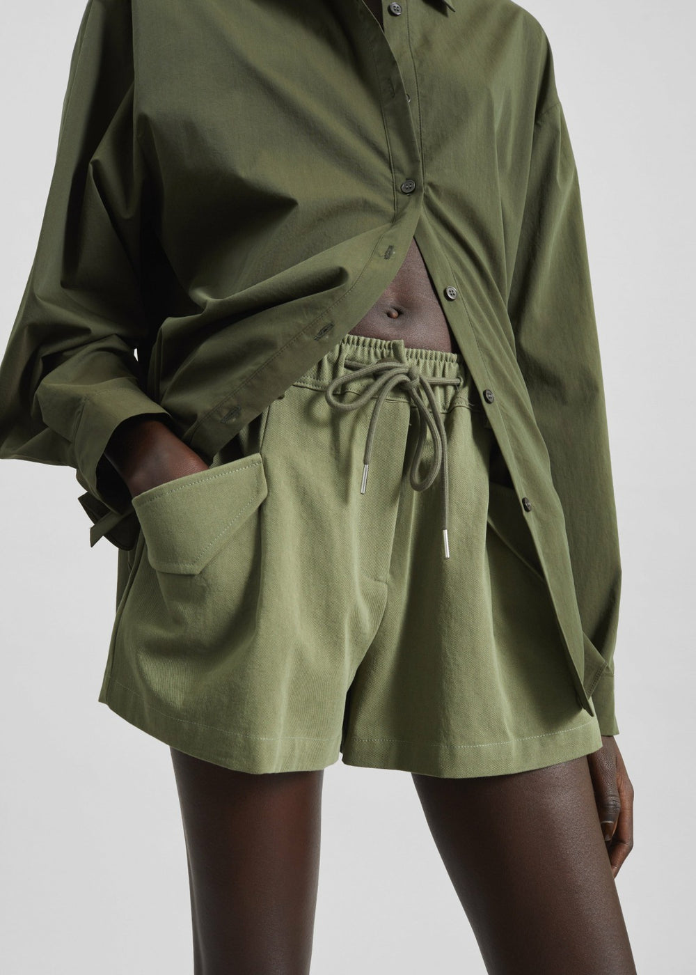 Orrin Cargo Shorts - Olive