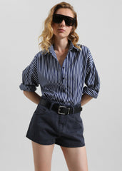 Kiso Denim Shorts - Navy