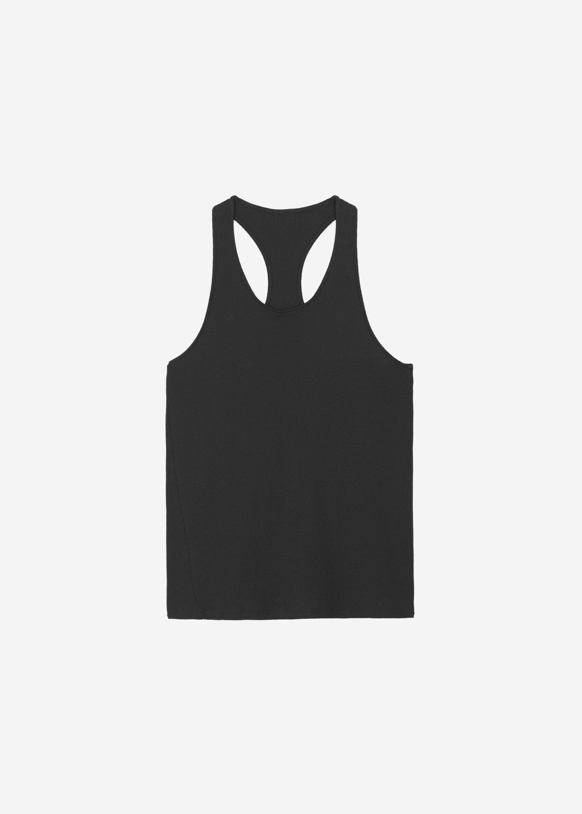Nox Ribbed Tank Top - Black