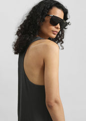 Nox Ribbed Tank Top - Storm Grey