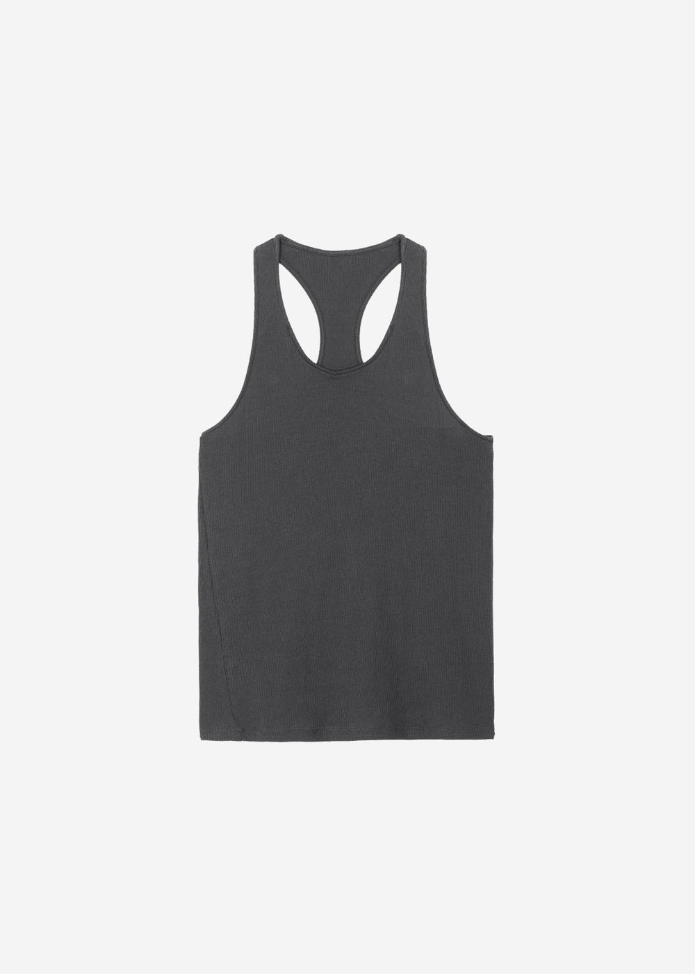 Nox Ribbed Tank Top - Storm Grey