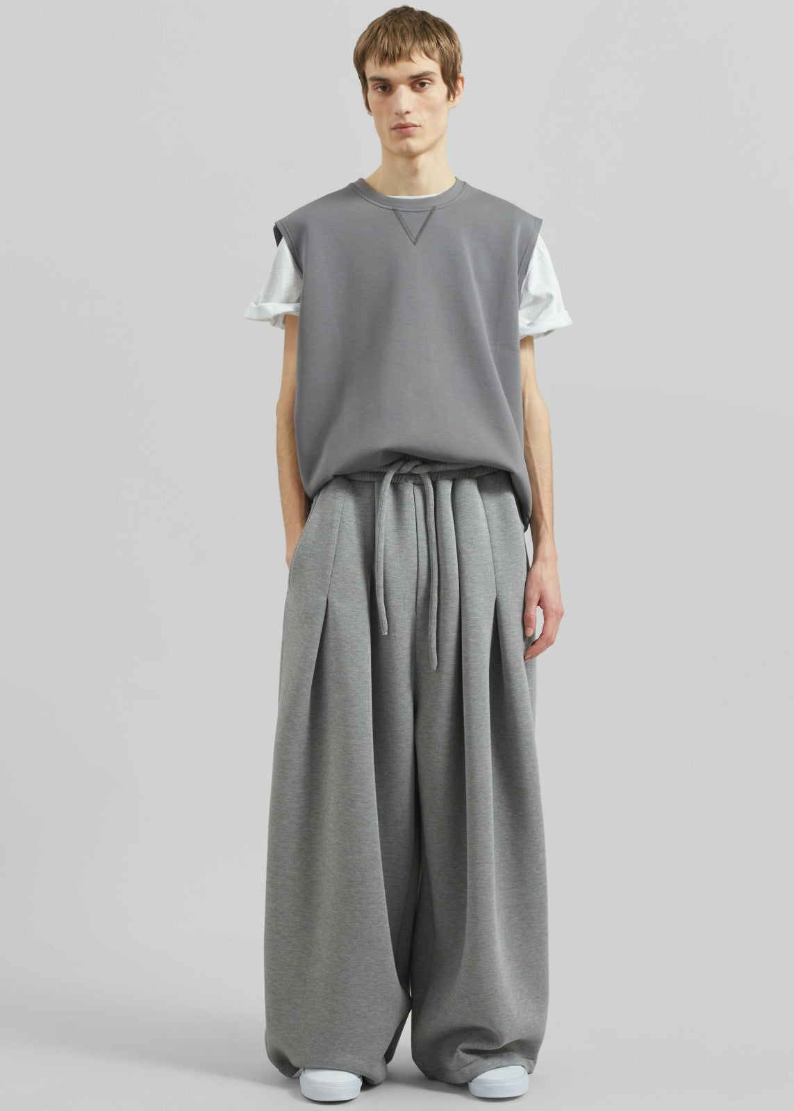 Laos Tank Top - Slate Grey