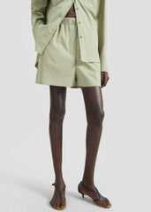 Lui Boxer Shorts - Green Stripe