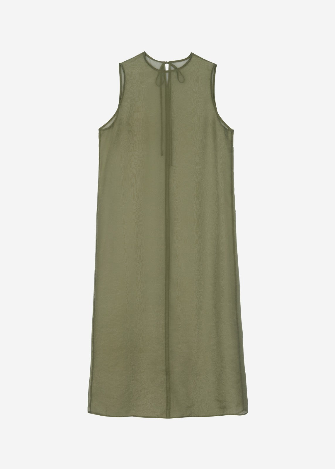 Corindi Sheer Organza Dress - Olive