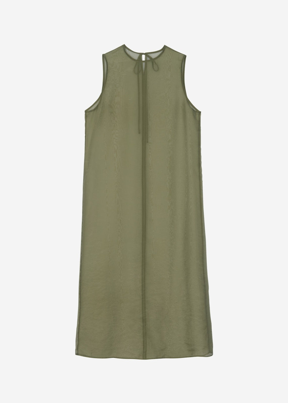 Corindi Sheer Organza Dress - Olive