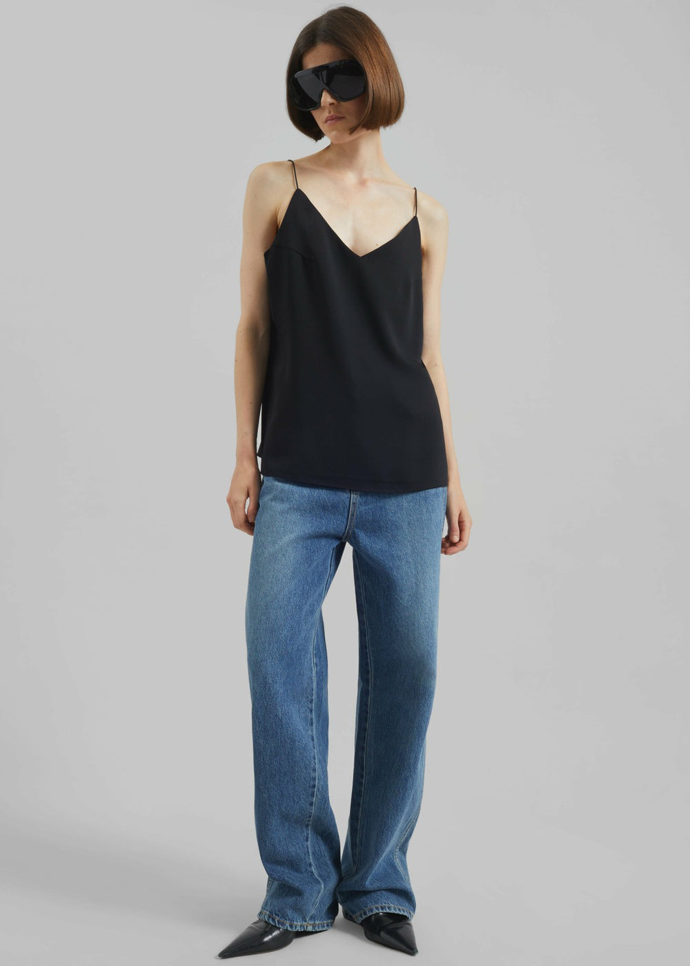 Narine Boxy Top - Black