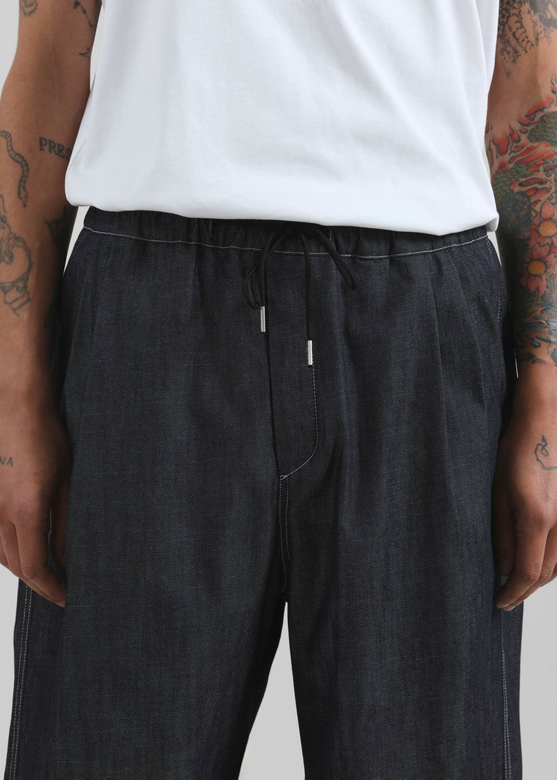 Axton Denim Shorts - Dark Wash