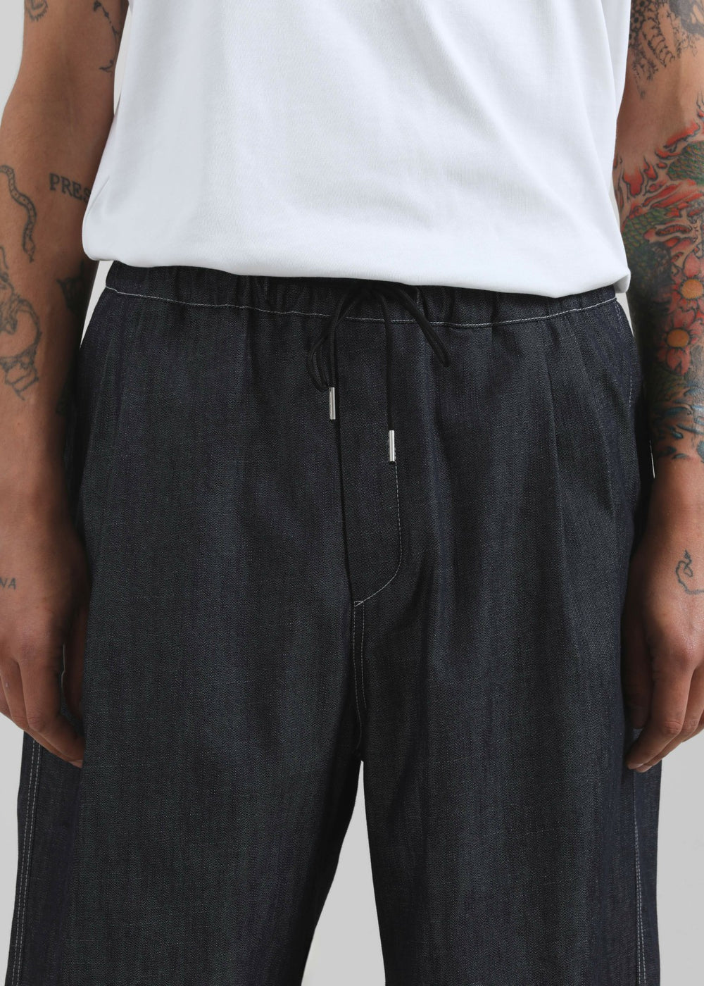 Axton Denim Shorts - Dark Wash