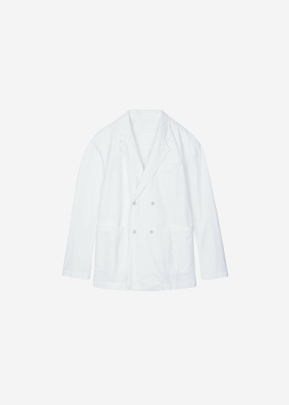 Denaye Cotton Blazer - White