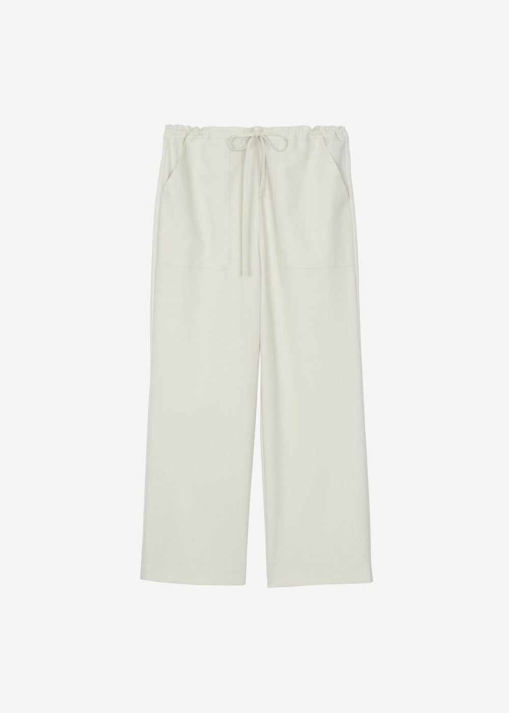 Ronne Straight Trousers - Cream