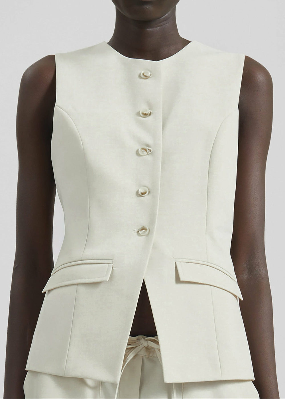 Ronne Vest - Cream