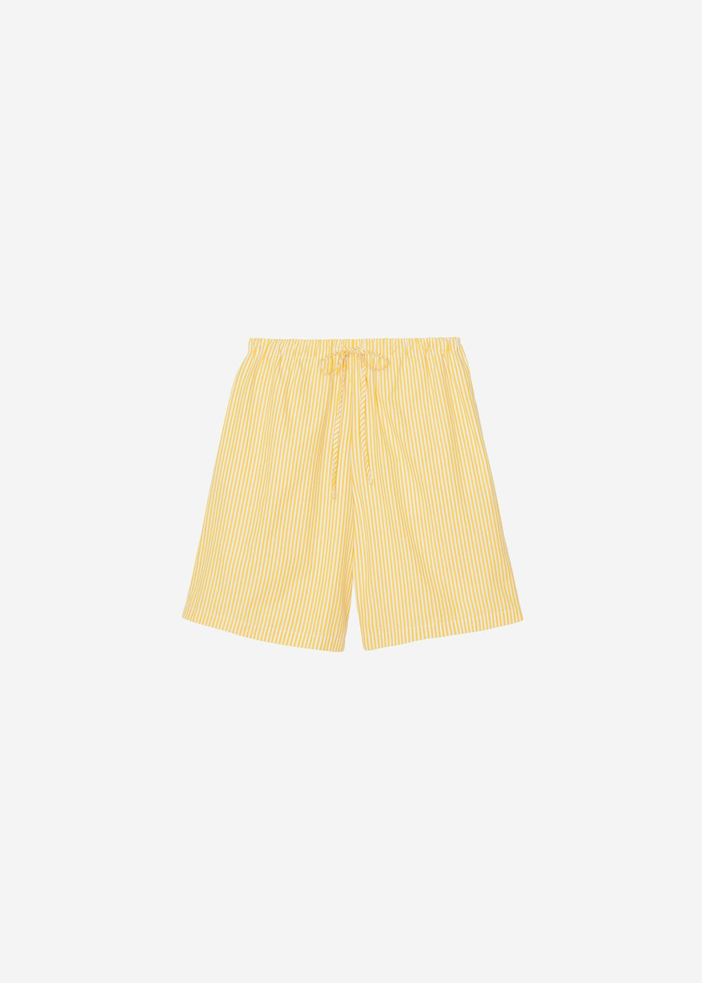 Rimini Bermuda Shorts - Yellow/White Stripe