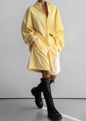 Rimini Bermuda Shorts - Yellow/White Stripe