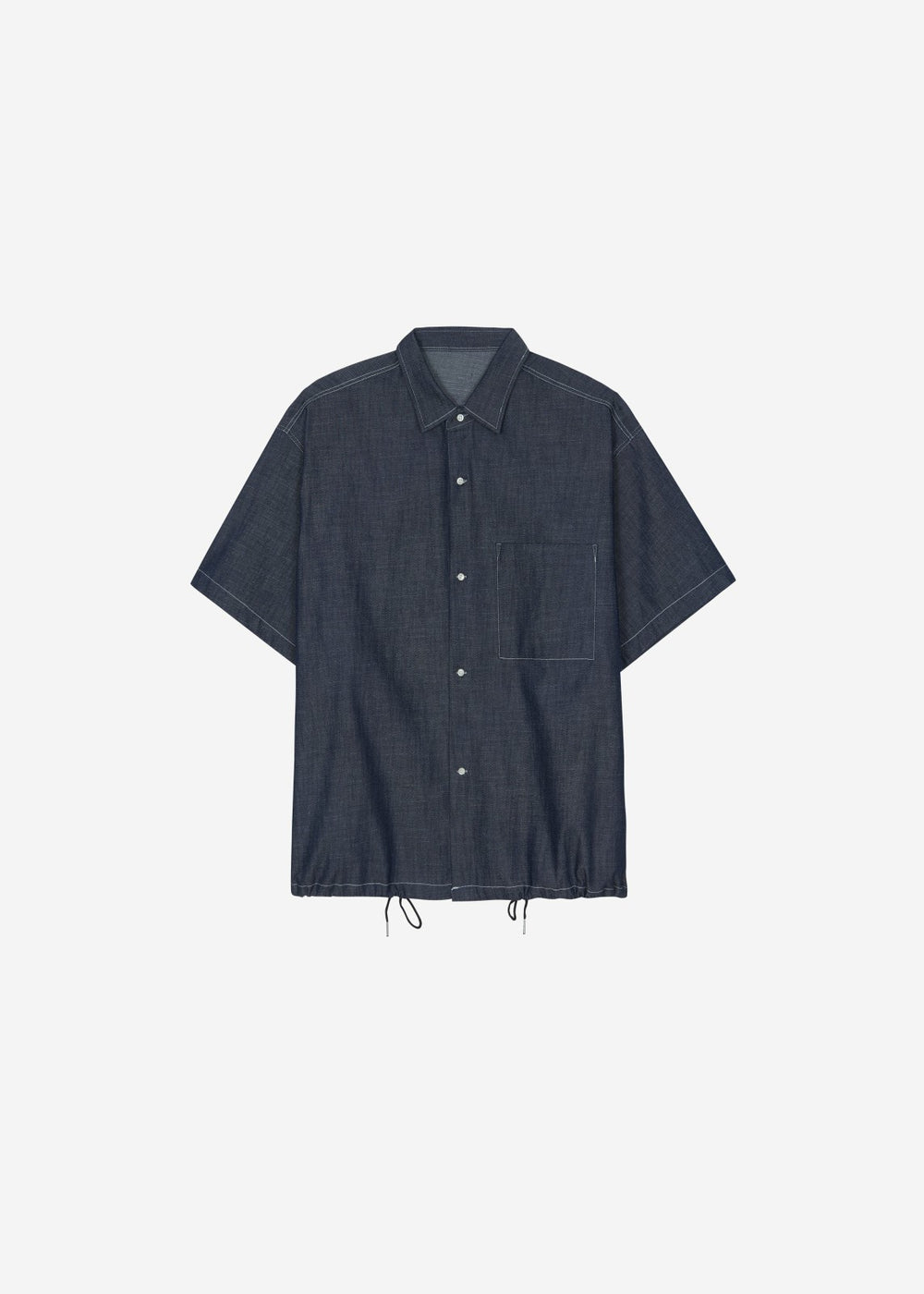Axton Denim Shirt - Dark Wash