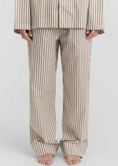 Tekla Poplin Pyjama Pants - Hopper Stripes