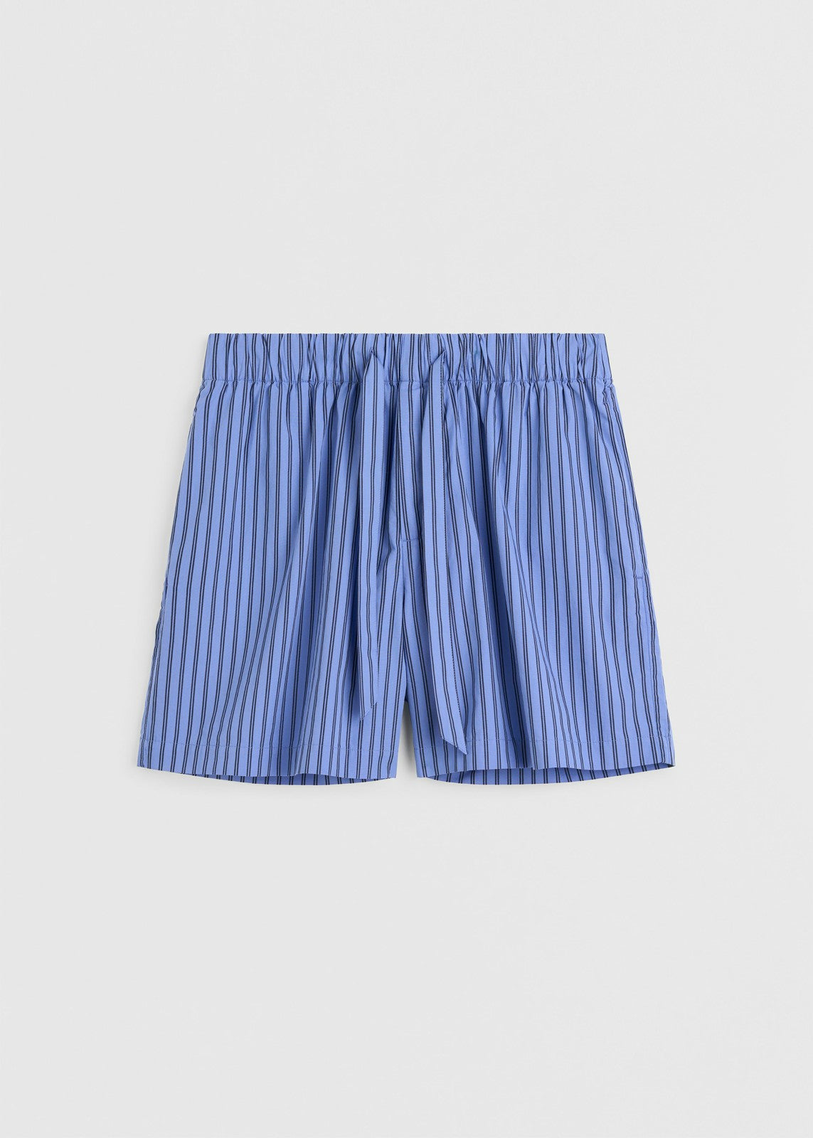 Tekla Poplin Pyjama Shorts - Boro Stripes