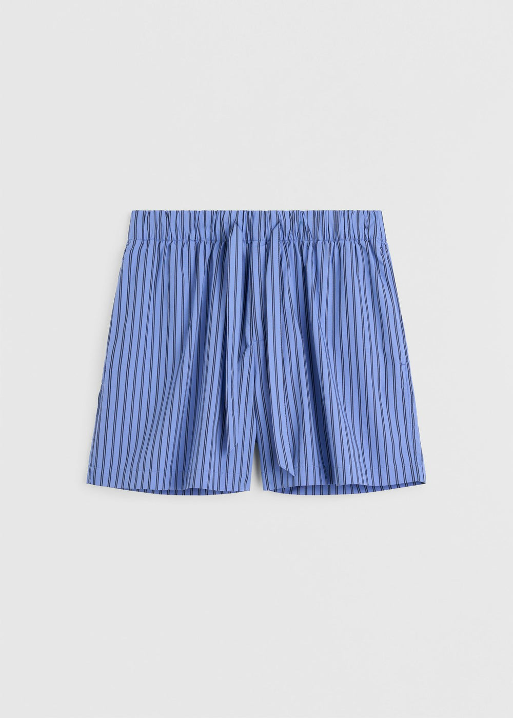 Tekla Poplin Pyjama Shorts - Boro Stripes