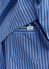 Tekla Poplin Pyjama Shorts - Boro Stripes