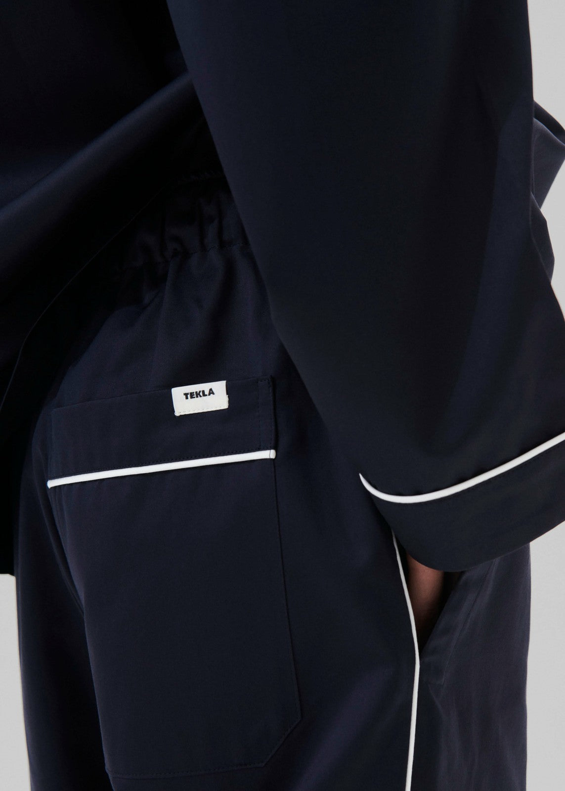Tekla Sateen Pyjama Pants - Chelsea