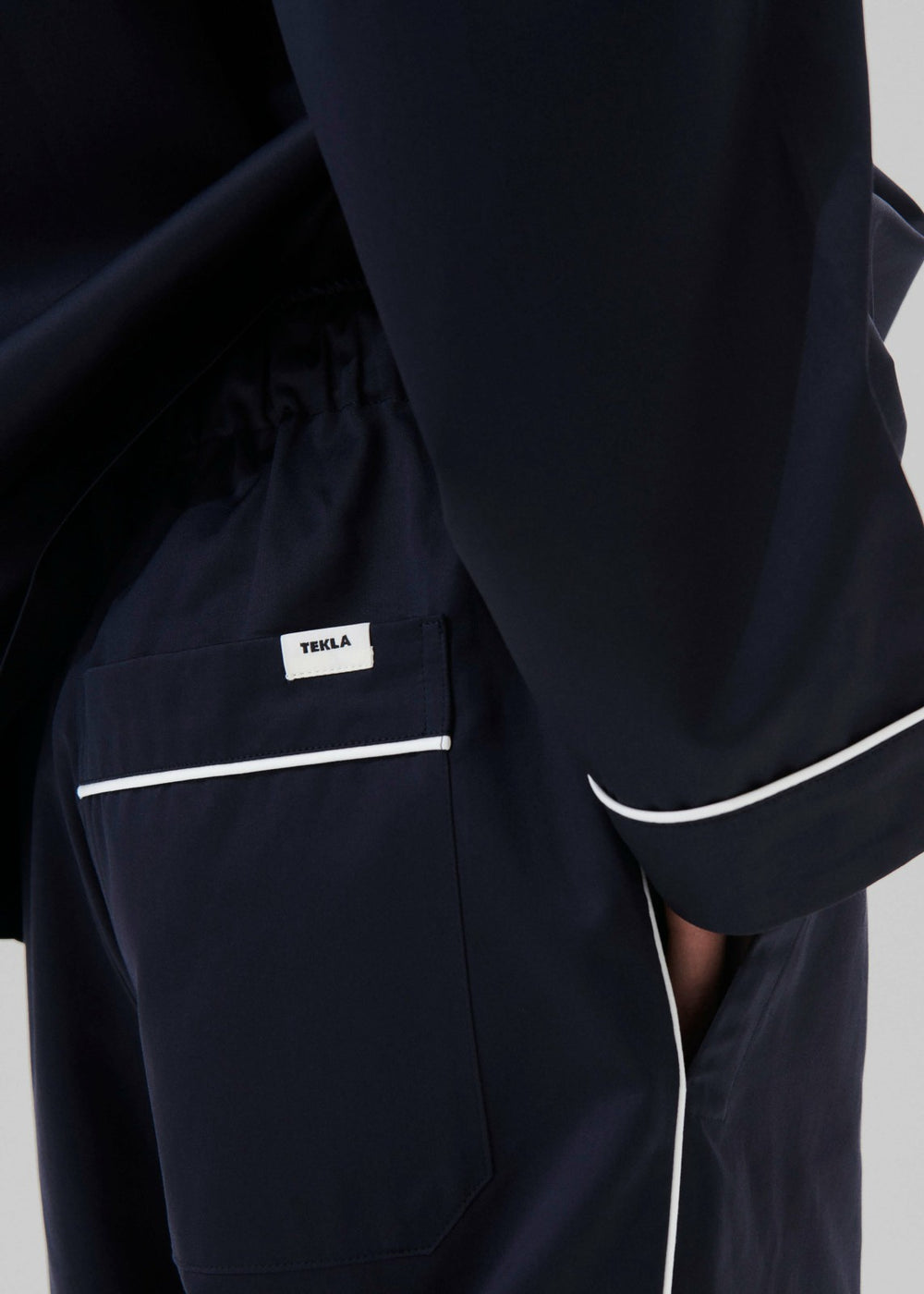 Tekla Sateen Pyjama Pants - Chelsea