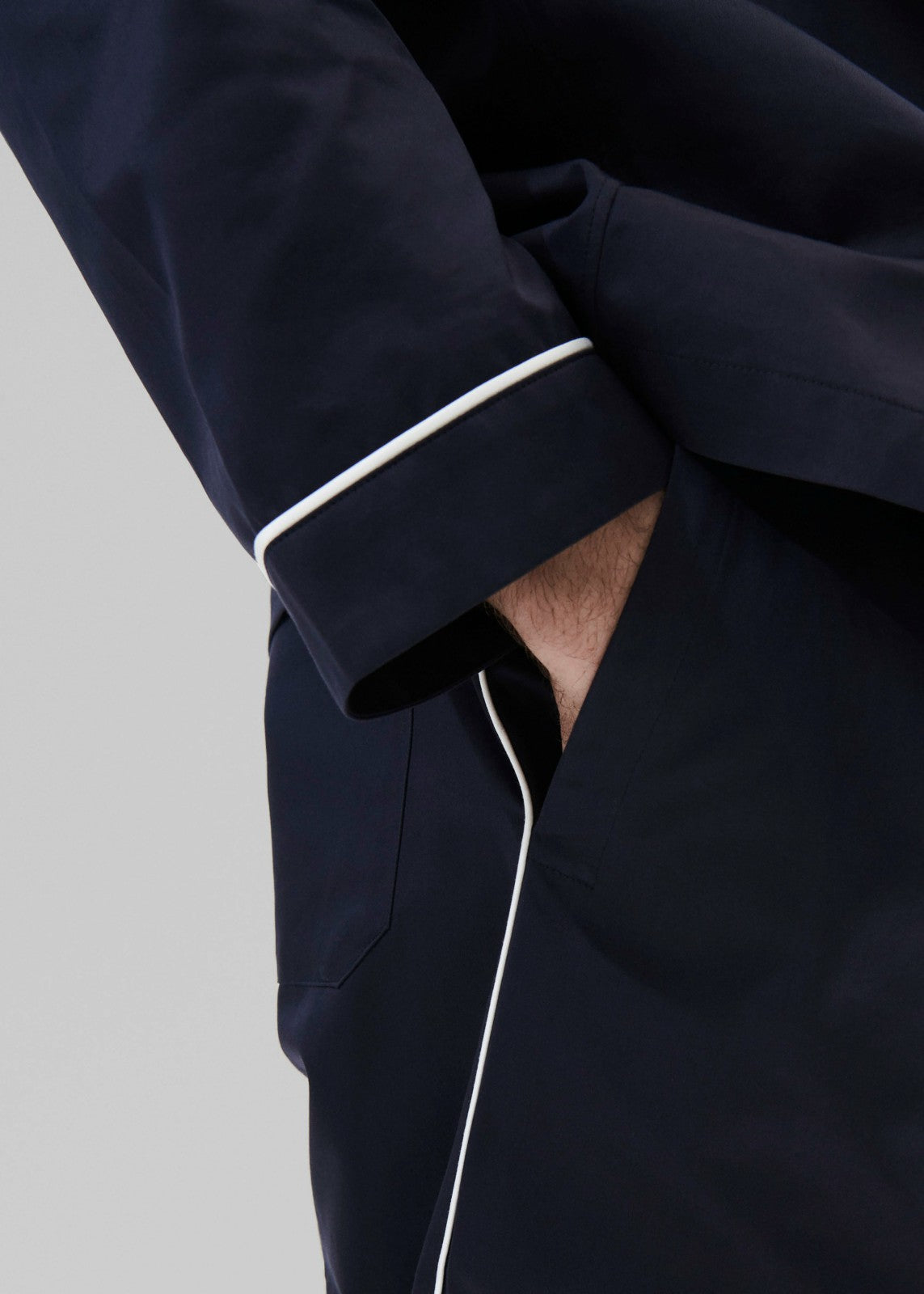 Tekla Sateen Pyjama Shirt - Chelsea