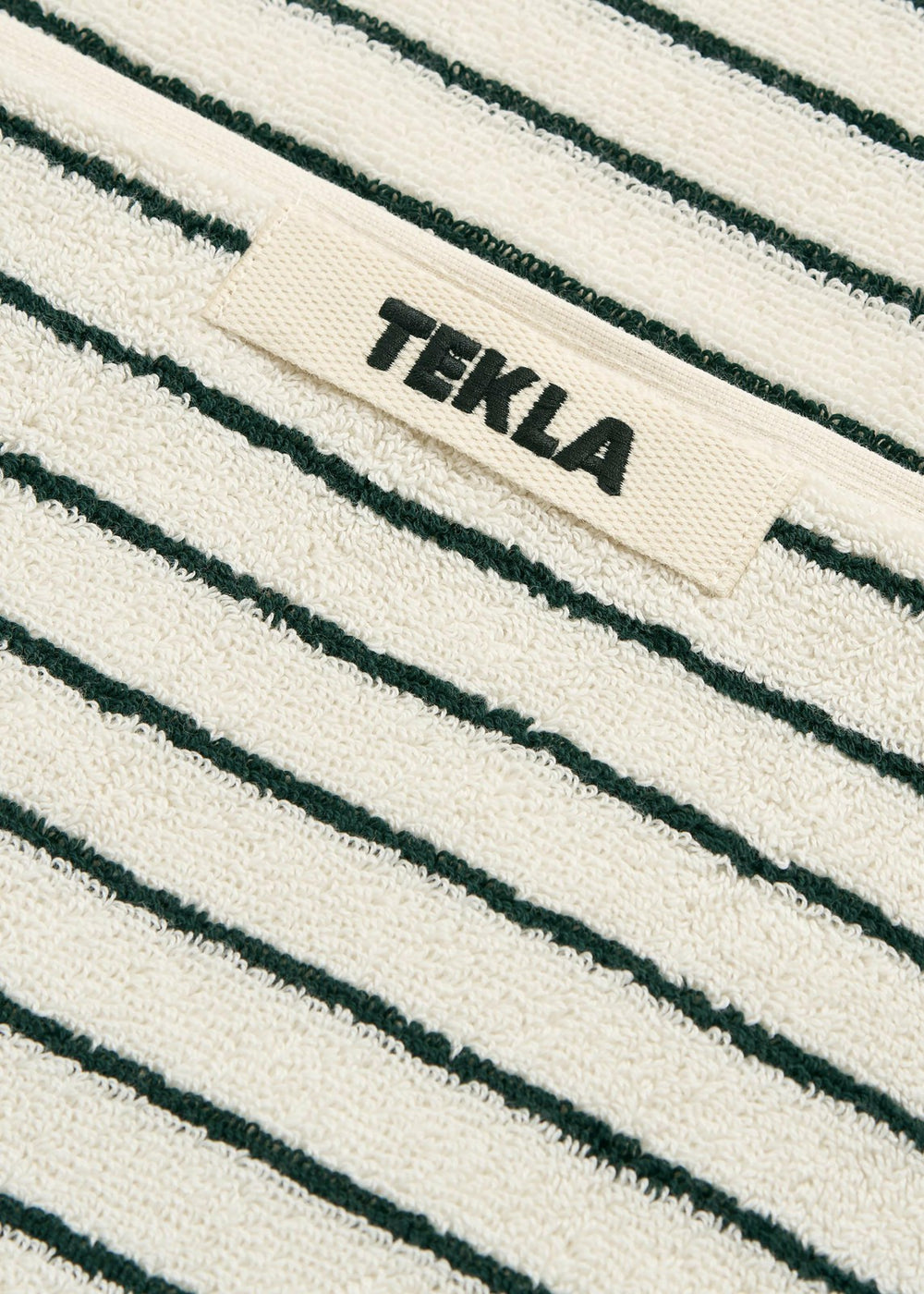 Tekla Towel - Racing Green Stripes