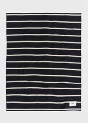Tekla Lambswool Blanket - Starling Stripes