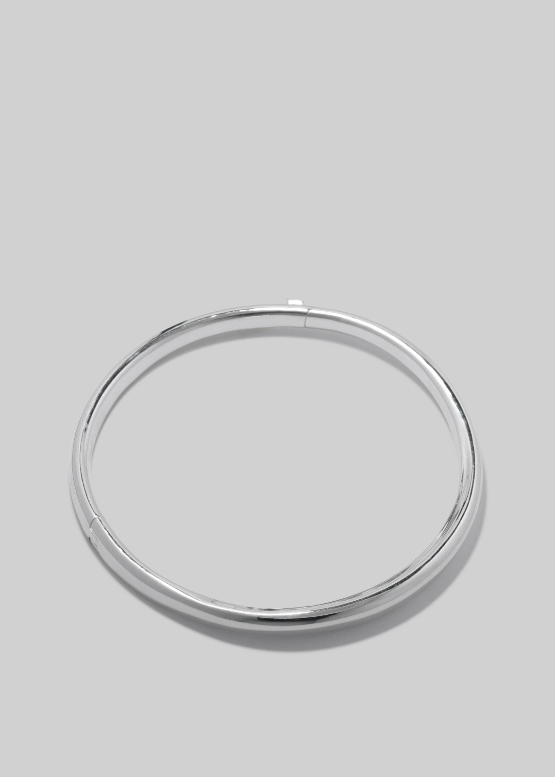 Completedworks Satin Neck Collar - Silver