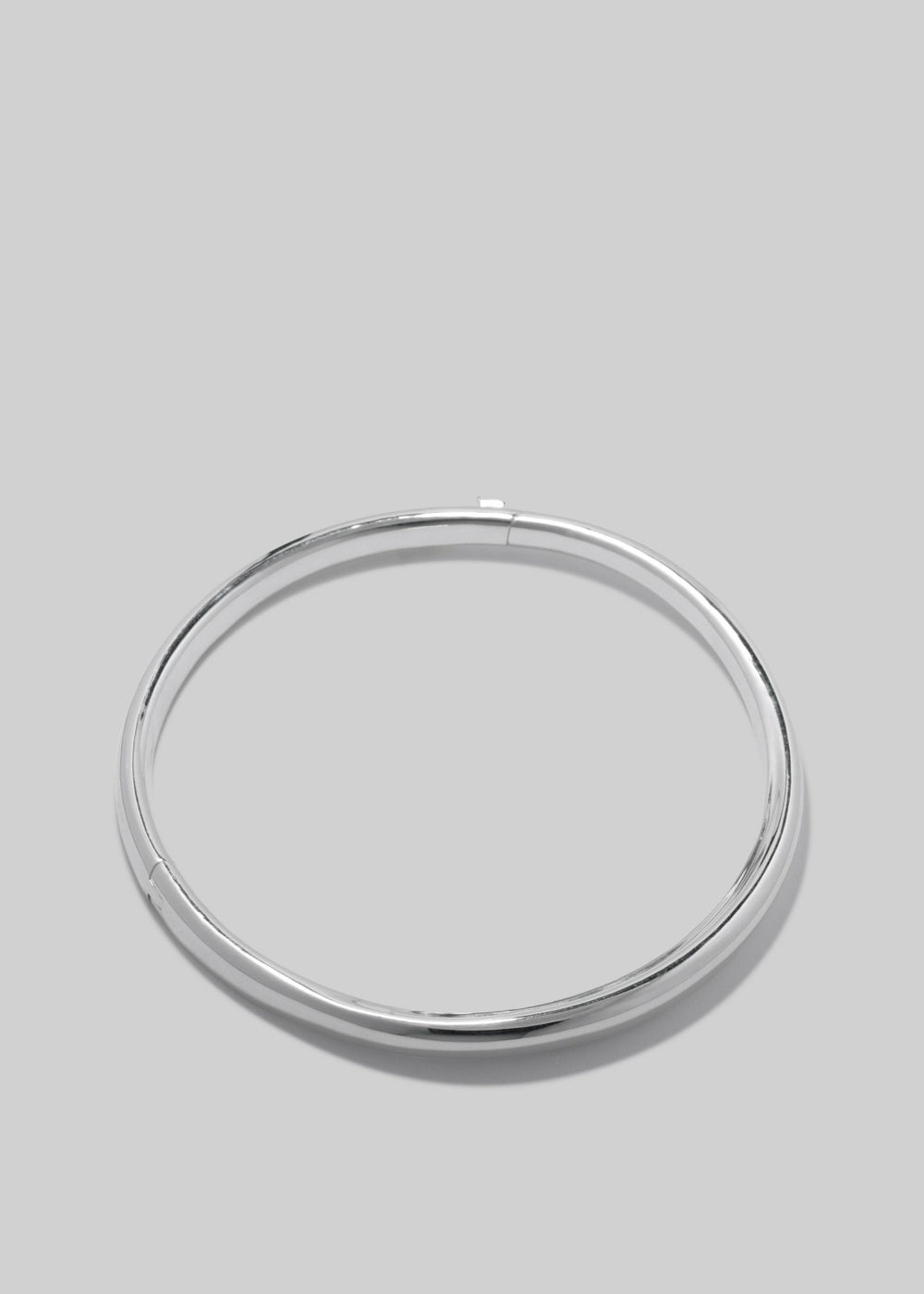 Completedworks Satin Neck Collar - Silver