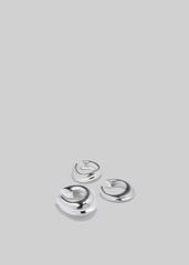 Completedworks Is This Riveting? Set of Three Ear Cuffs - Silver