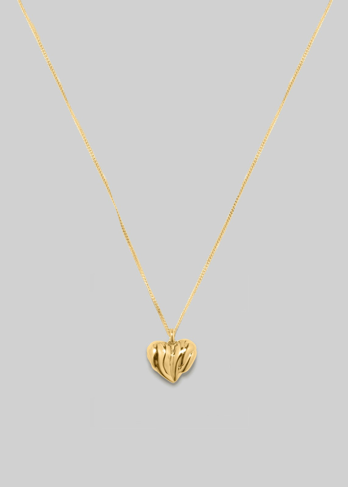 Completedworks Small Heart Locket Necklace - Gold