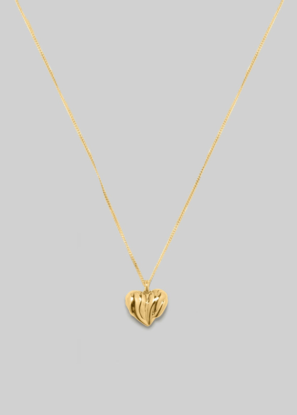 Completedworks Small Heart Locket Necklace - Gold