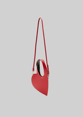 Coperni Crossbody Baby Heart Tote Bag - Red